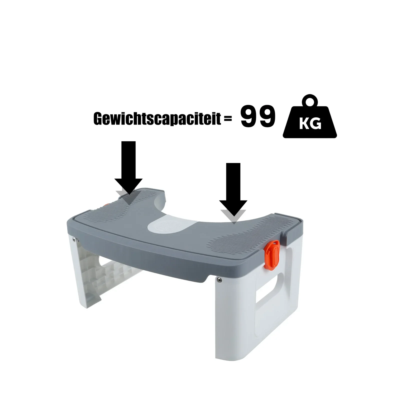 FlexiSquat™ Opvouwbare Toiletkruk
