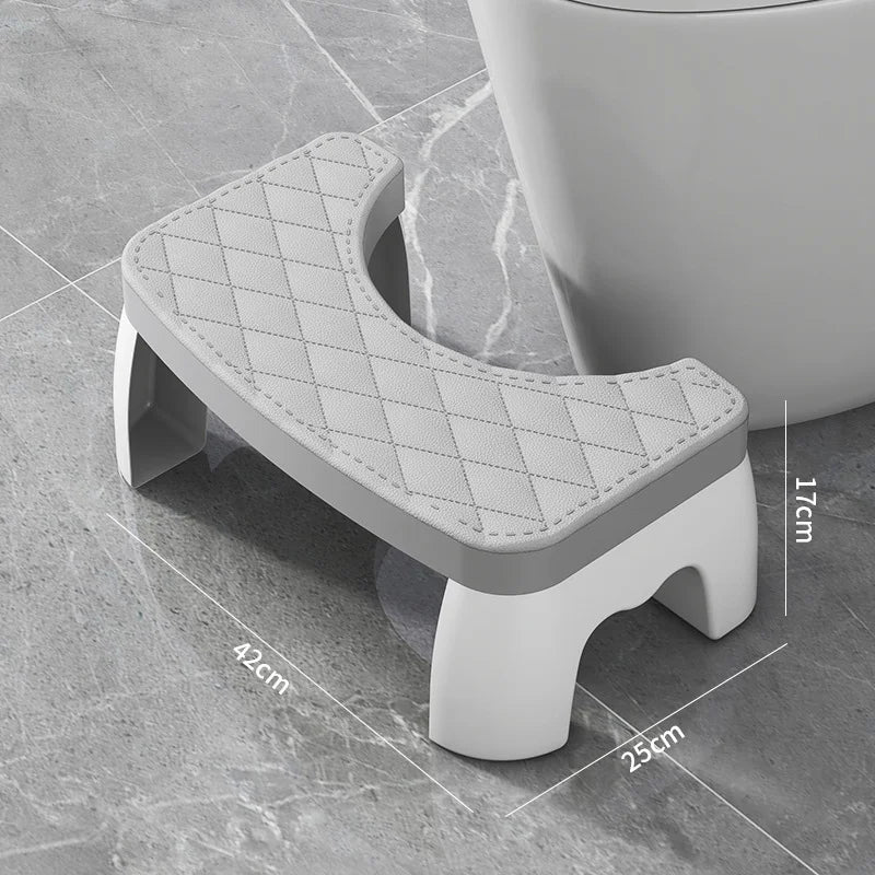 Bamboo Toilet Stool Toilet Brush Non-Slip Potty Seat Children Pregnant Foot Restroom Older Squat Bench Home Travel Kid Poop Seat