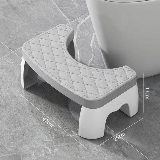 Bamboo Toilet Stool Toilet Brush Non-Slip Potty Seat Children Pregnant Foot Restroom Older Squat Bench Home Travel Kid Poop Seat